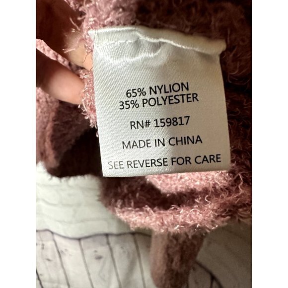 ALTR'D STATE LADIES PINK CROPPED COWL NECK SUPER SOFT SWEATER (L) NEW WITH TAGS - Picture 4 of 5